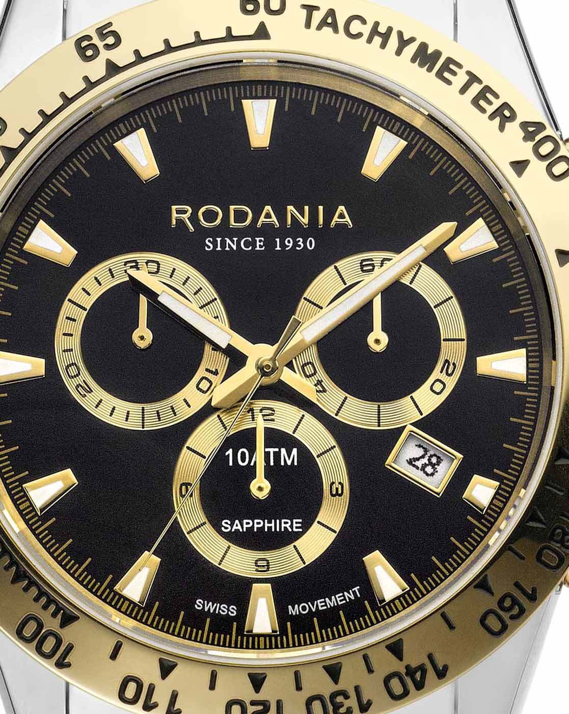 c1965 Rodania 17 jewels men's vintage watch with manual wind movement -  YouTube