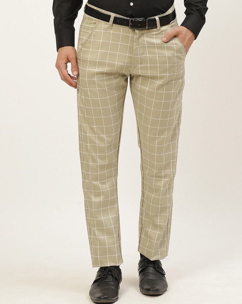 Buy Plaid Pants For Men Online In India  French Crown