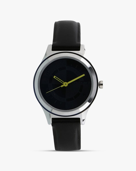 Fastrack watch leather strap new arrivals