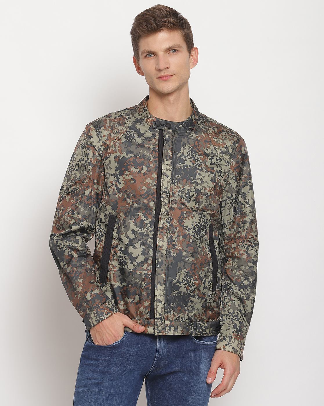 オニツカタイガー PRINTED BOMBER JACKET - ジャケット・アウター