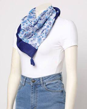 Floral Print Scarf-image-17
