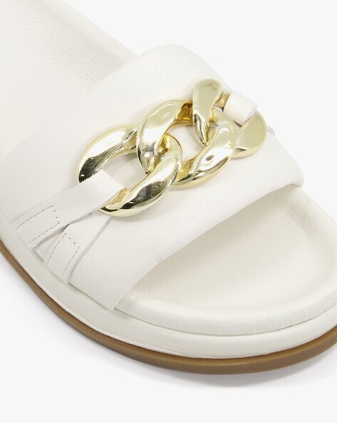 JW Anderson Chain Flat Sandals - Farfetch