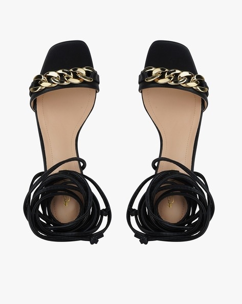 Chain Decor Slide Sandals | SHEIN IN