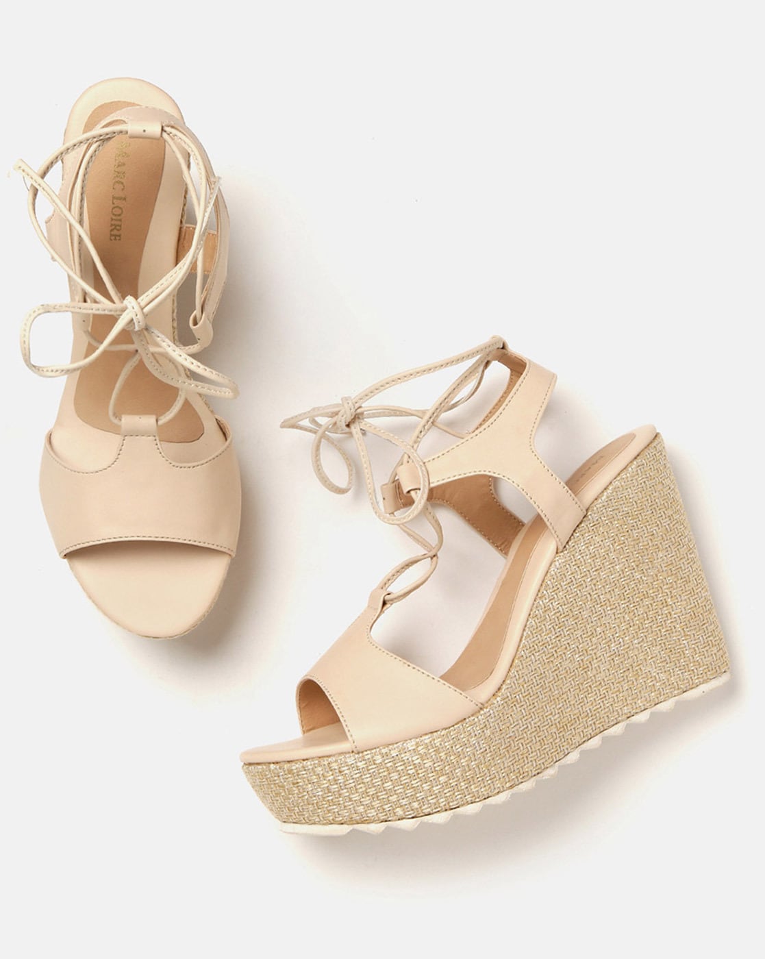 HAOTAGS Vintage Wedge Sandals for Women Casual Summer Shoes Beige Size 6 -  Walmart.com