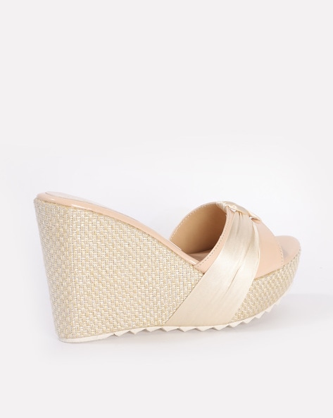 Buy Cream Heeled Sandals for Women by Marc Loire Online