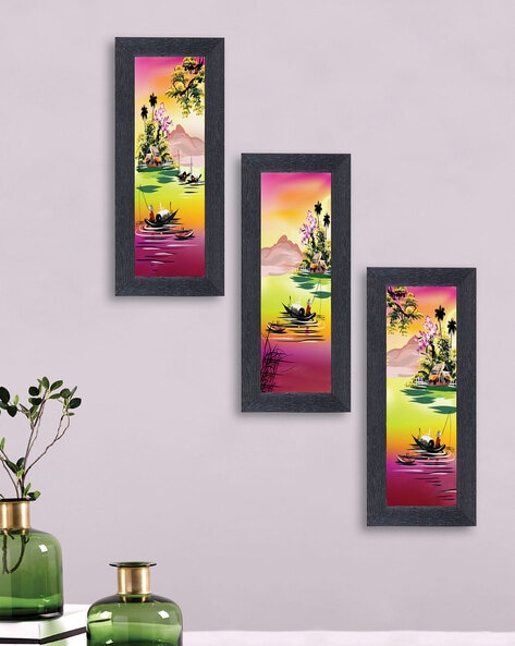 Rectangle deals wall art