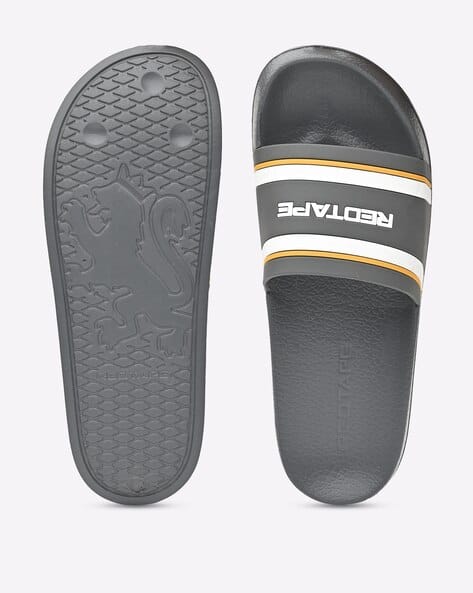 Buy Grey Flip Flop u0026 Slippers for Men by RED TAPE Online | Ajio.com