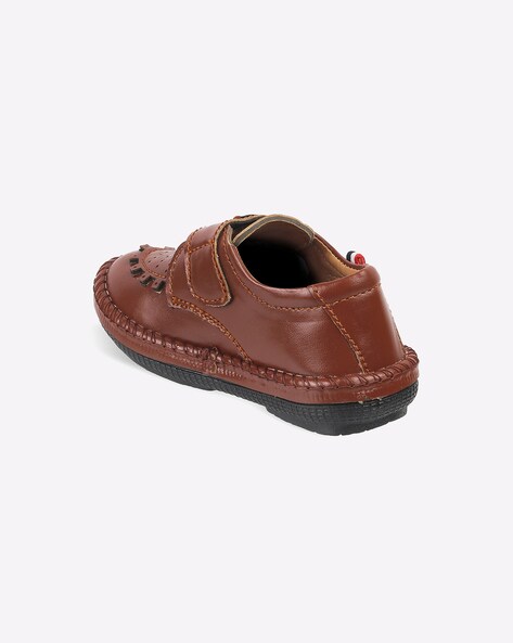 Buy Tan Brown Shoes for Boys by Jazzy Juniors Online