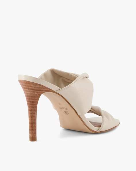 Dune cheap cream sandals