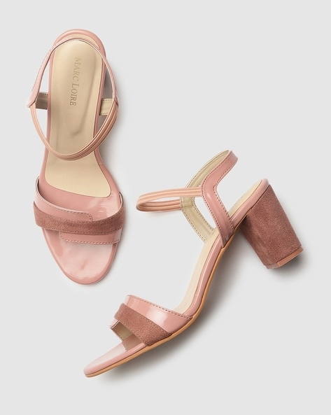 Buy Tan Heeled Sandals for Women by Marc Loire Online