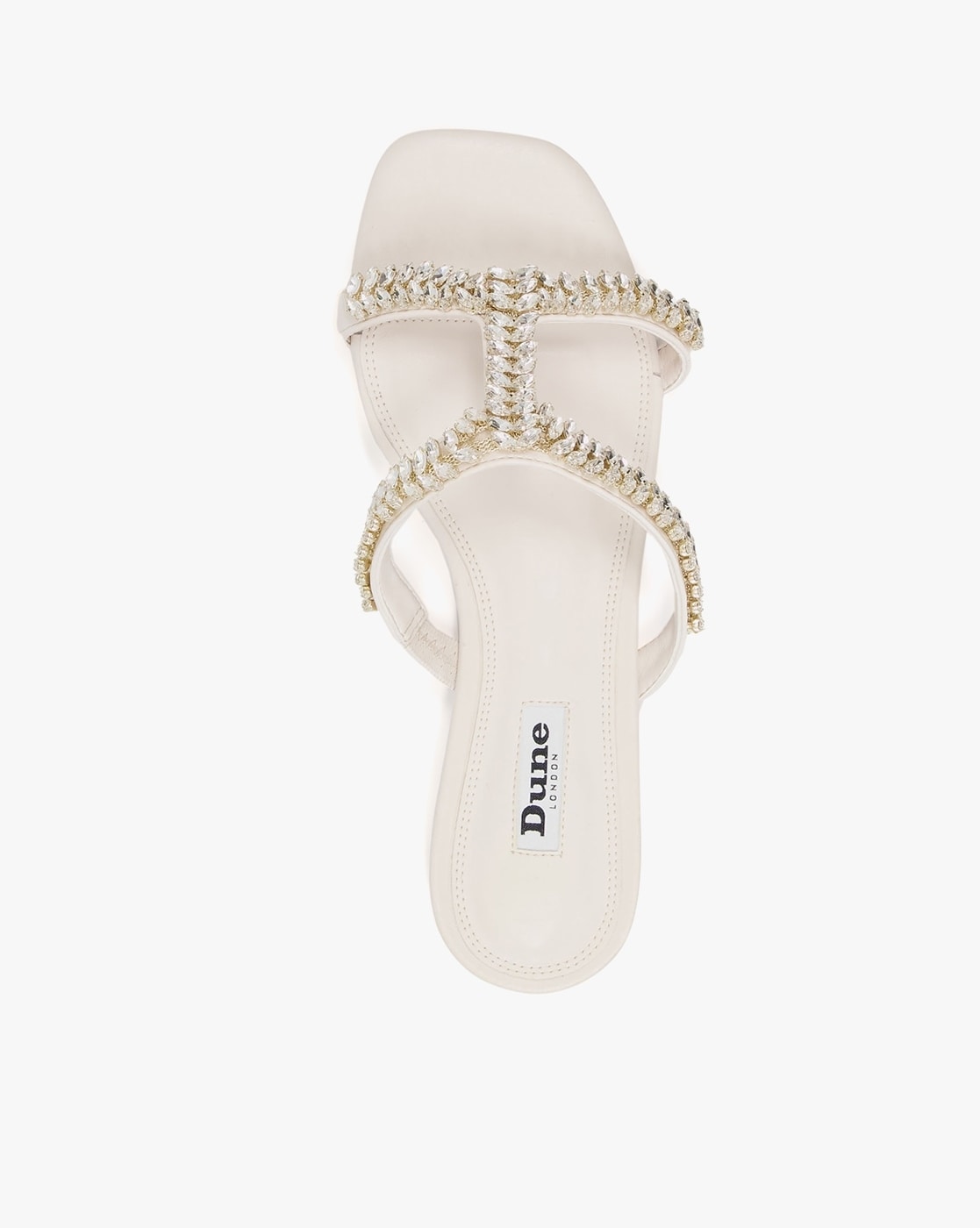 Buy Dune London Loells Buckle Flatform White Sandals from the Next UK  online shop