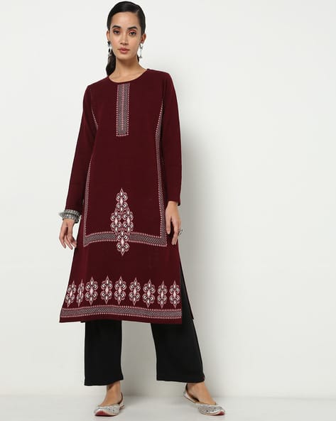 winter kurta w