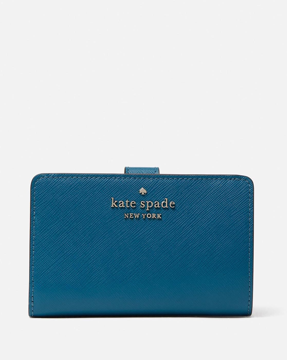 Buy KATE SPADE Staci Compact Bifold Wallet | Blue Color Women | AJIO LUXE