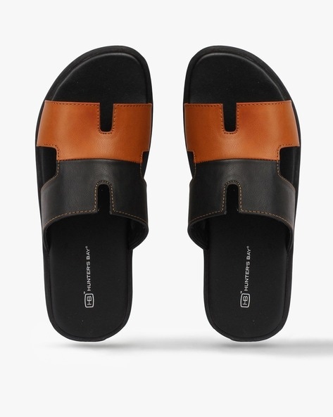 Hunter flip flops mens hot sale