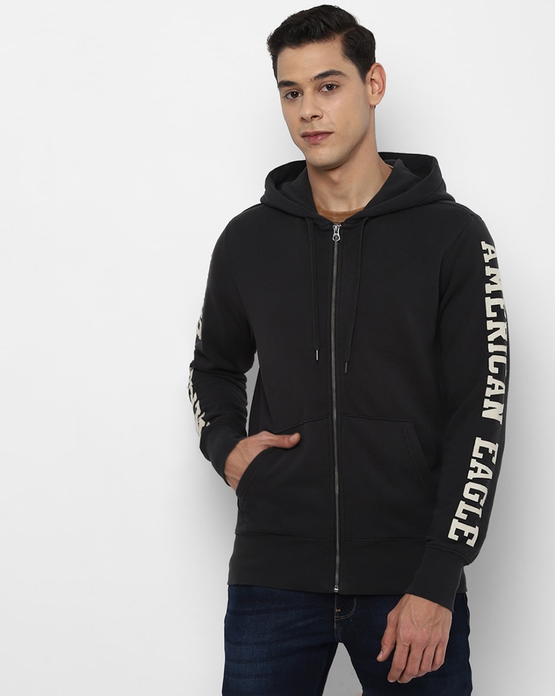 American eagle clearance zip hoodie