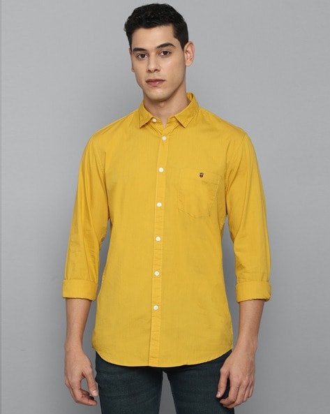 Buy Yellow Shirts for Men by LOUIS PHILIPPE Online