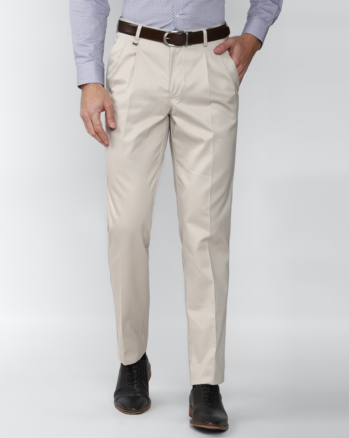 Buy Brown Trousers  Pants for Men by VAN HEUSEN Online  Ajiocom