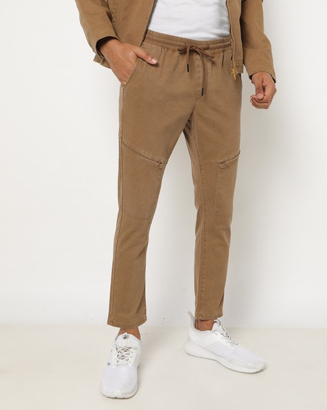 Buy Khaki Trousers & Pants for Men by JOHN PLAYERS SELECT Online | Ajio.com