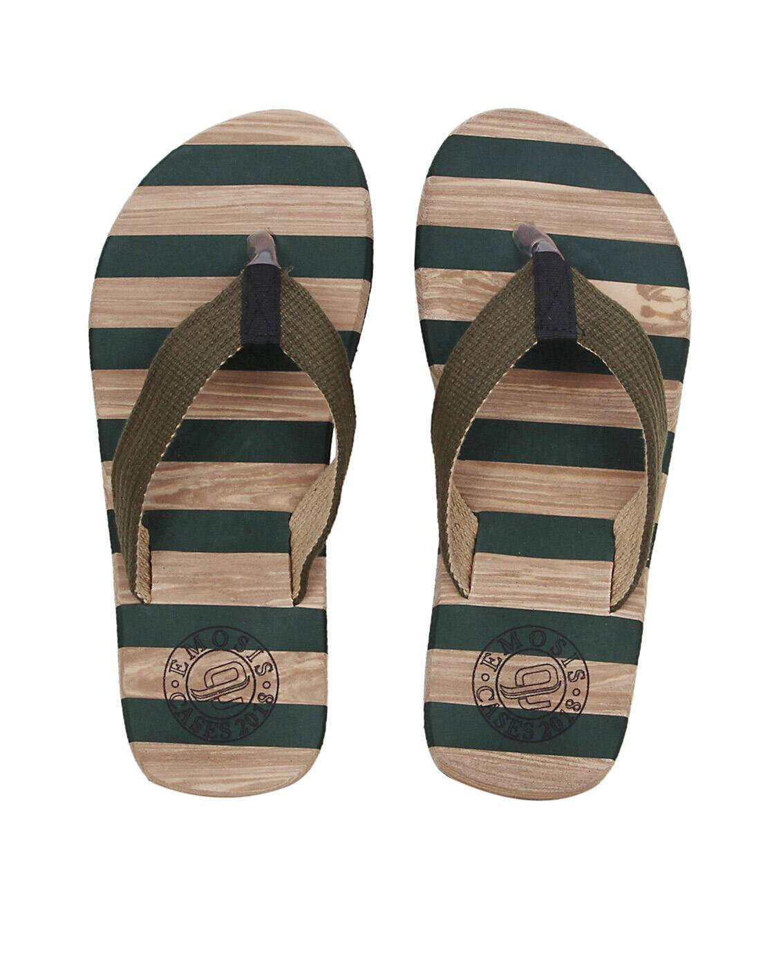 Buy Green Flip Flop \u0026 Slippers for Men 