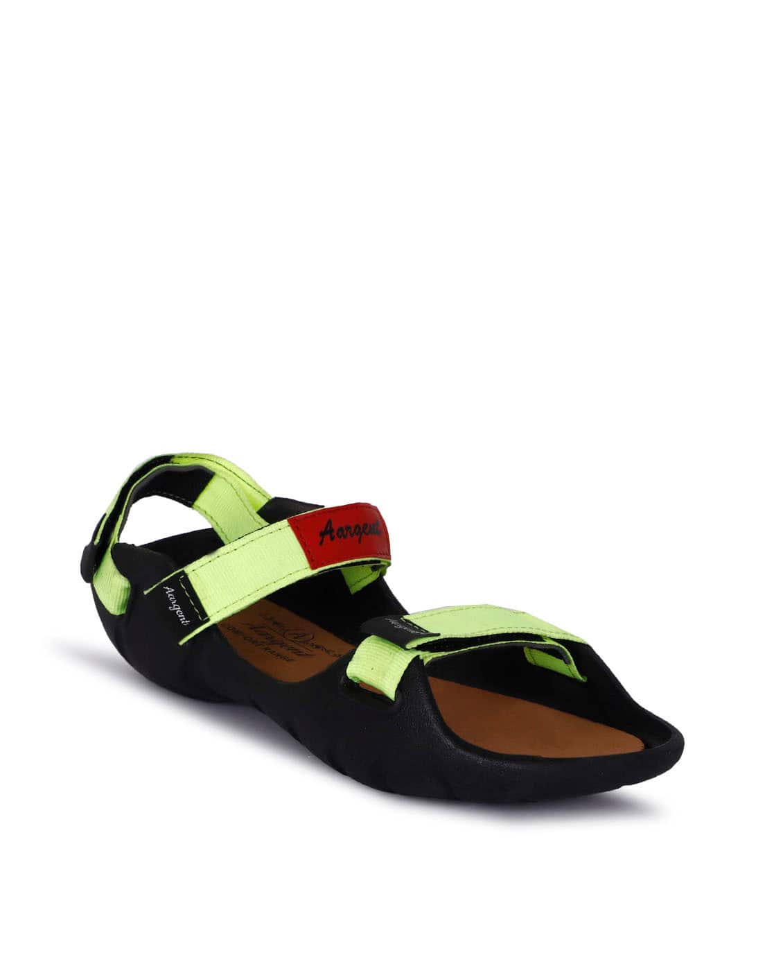 Buy Green Sandals for Men by AARGENT 