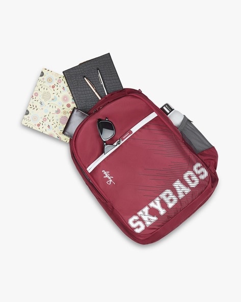 Skybags Unisex Klik Brand Logo Backpack - Price History