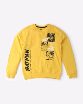 yb dnmx Graphic Print Cotton Sweatshirt-picture-33
