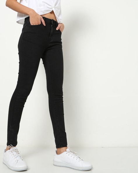 Lee Cooper Mid-Rise 5-Pocket Skinny Jeans