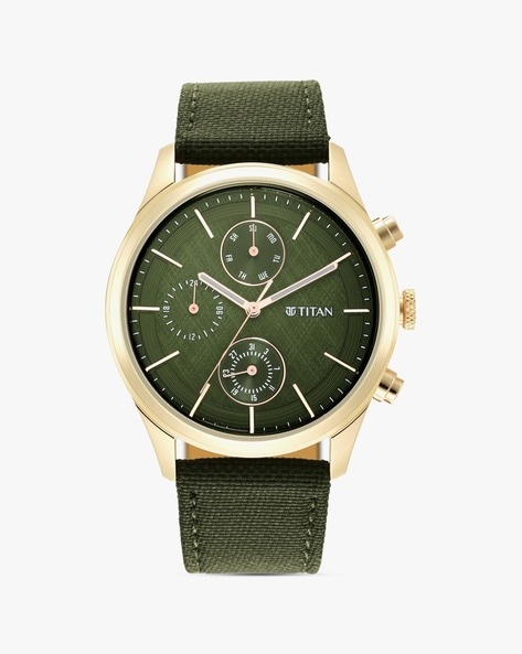 Titan Green Dial Analog Watch For Women -NR95139QM01 : Amazon.in: Watches