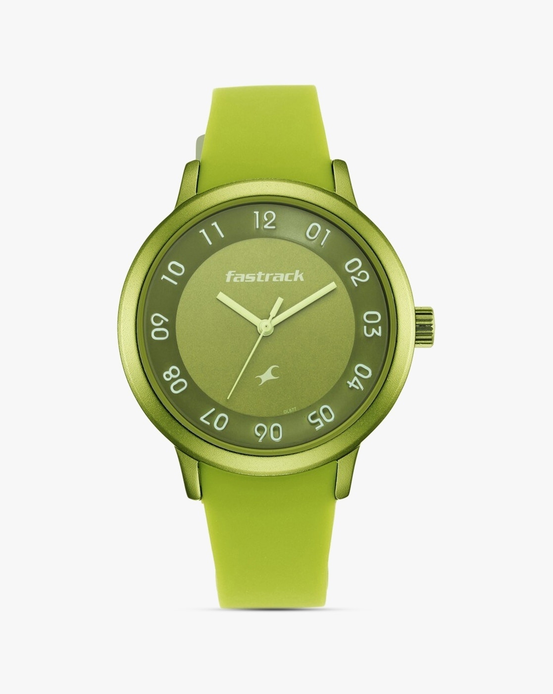 SF Sporty Green Dial Polyurethane Strap Watch for Men