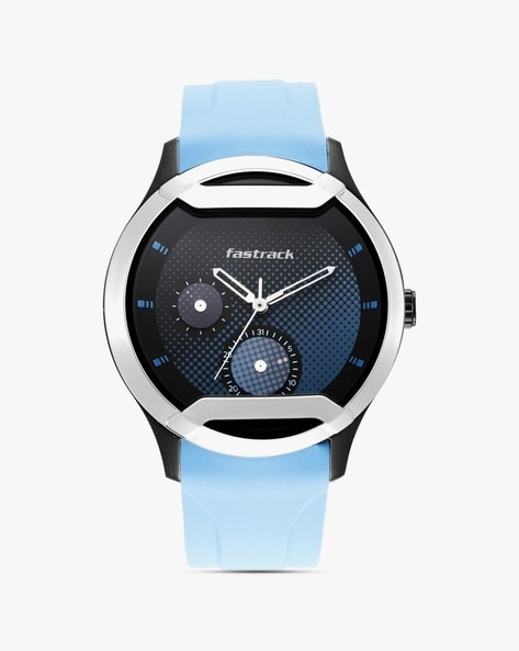 Fastrack silicon analog 2025 gents watch