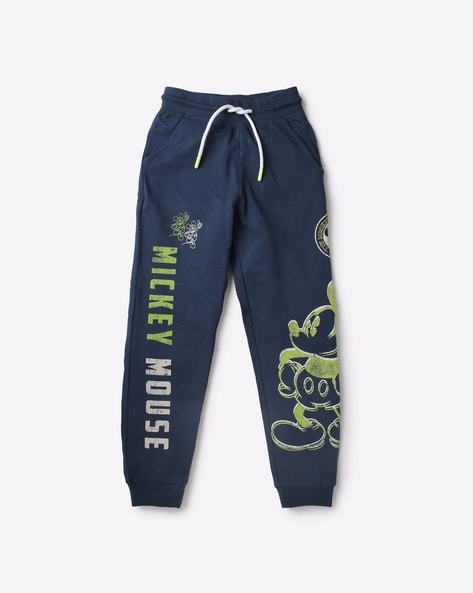 Buy Navy Blue Trousers & Pants for Boys by Disney Online
