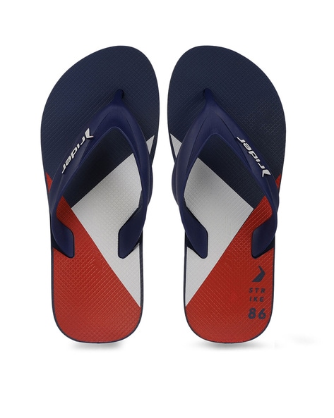 Rider Colourblock Thong-Strap Flip-Flops