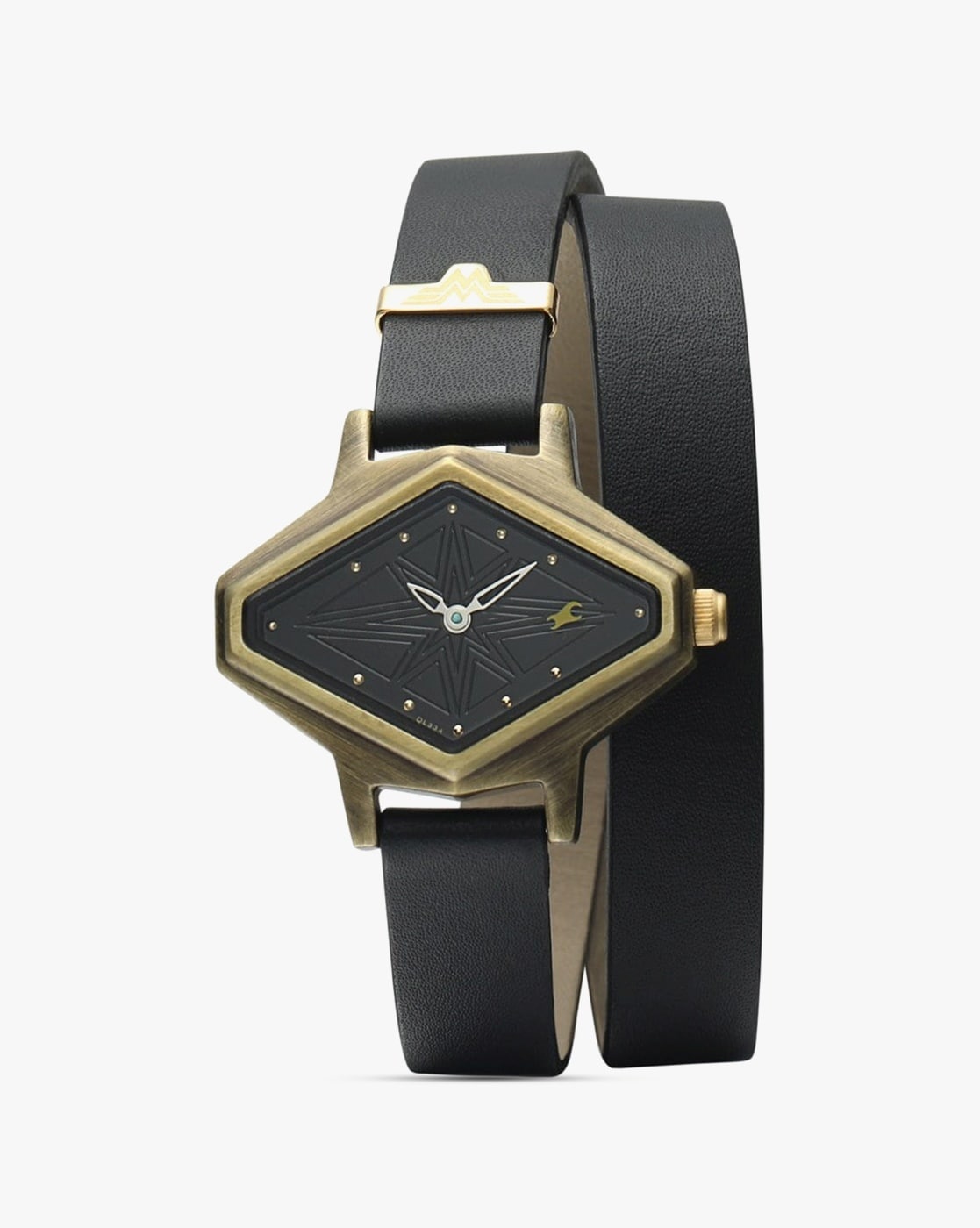 Fastrack best sale leather watch