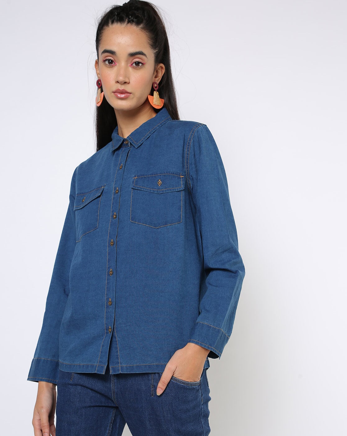 Caramba - SOL'S BARRY Women's Denim Shirt