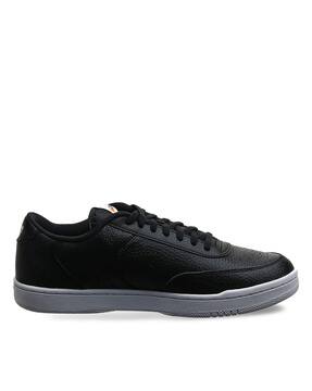 nike black court vintage premium trainers