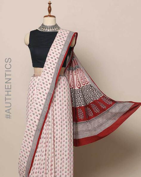 Buy Green Sarees for Women by SATRANI Online | Ajio.com