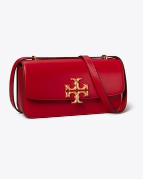 Buy Tory Burch Eleanor Small Rectangular Bag with Adjustable Shoulder Strap  | Tory Red Color Women | AJIO LUXE