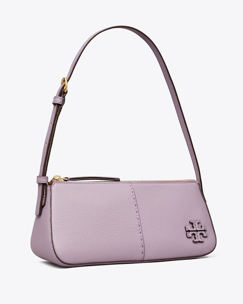Buy Tory Burch Mcgraw Wedge Bag with Adjustable Strap | Catmint Color Women  | AJIO LUXE