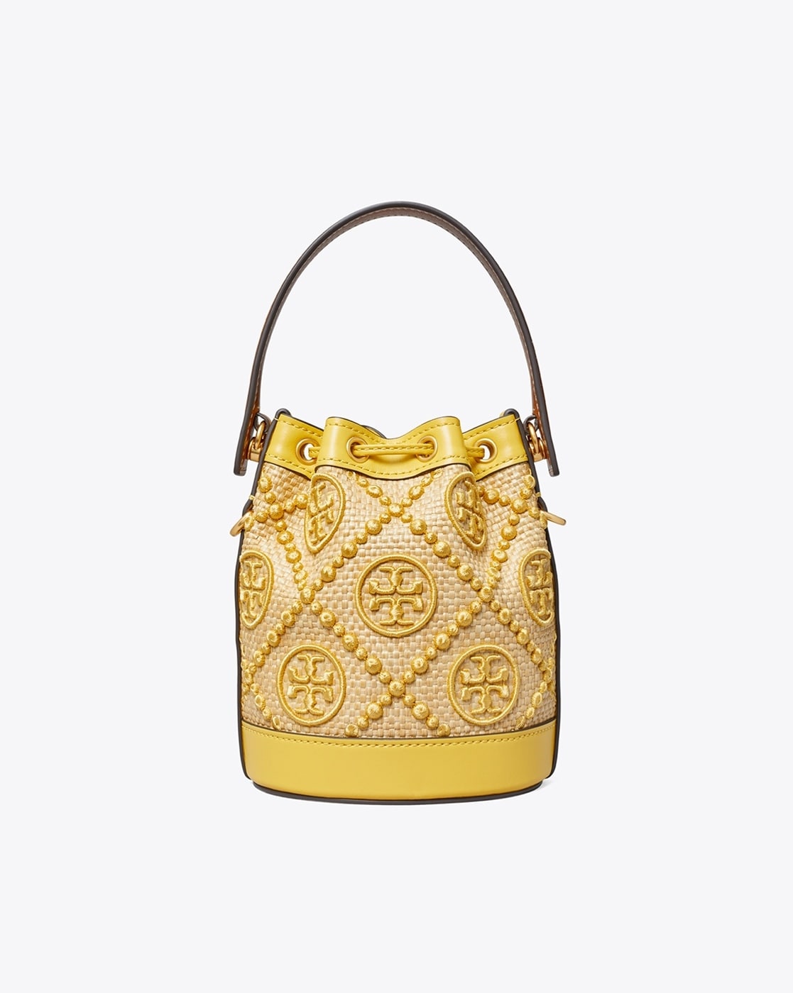 Tory Burch 2023 รุ่น : Small Fleming soft bucket bag Size : 6.9 x