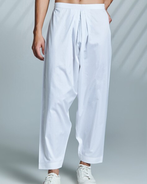 Sport Sun Polyester OffWhite Cricket Track Pants