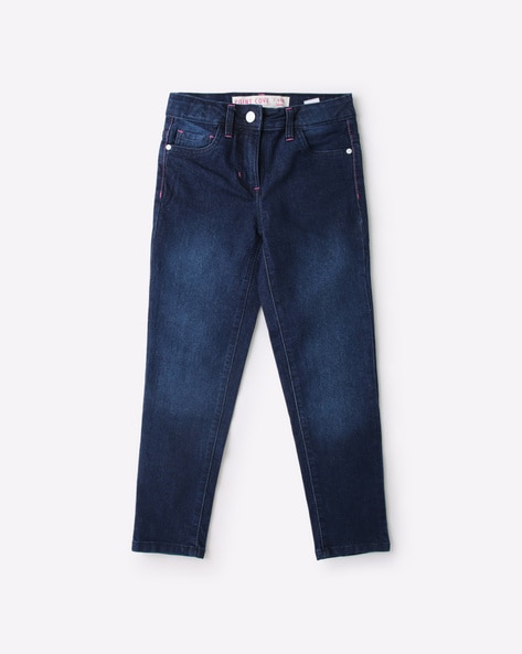 Buy Park Avenue Men Blue Cotton Regular Fit Jeans - Jeans for Men 19749072  | Myntra
