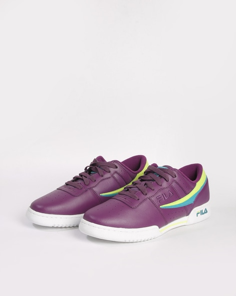 Fila original hotsell shoes purple