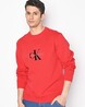 Buy Red Sweatshirt & Hoodies for Men by Calvin Klein Jeans Online 