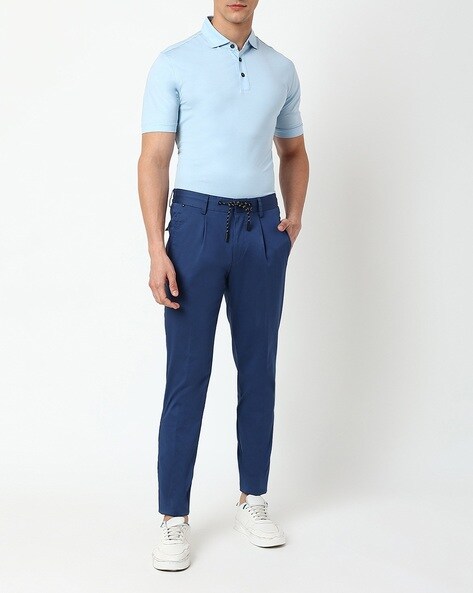 hugo boss pleated pants
