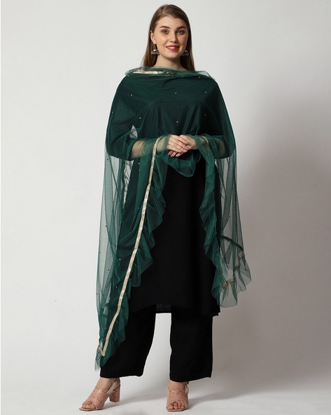 Ruffle Net Dupatta Price in India