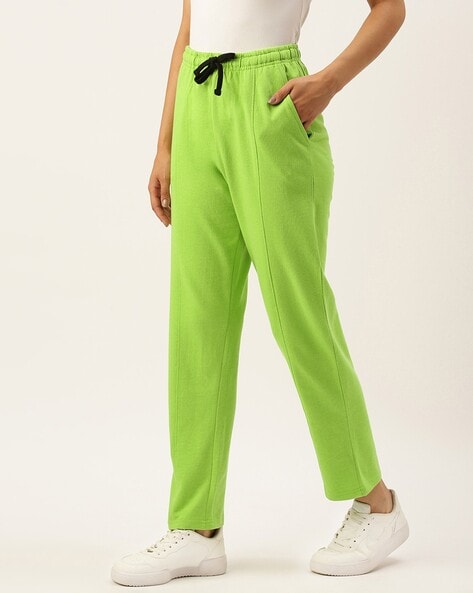 Chkokko Trackpants  Buy Chkokko Mens Regular Fit Trackpant Parrot Green  Online  Nykaa Fashion