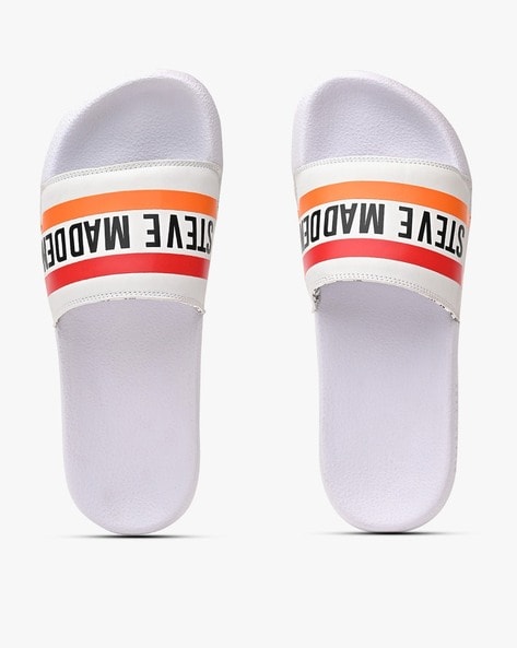 Steve madden mens slides hot sale