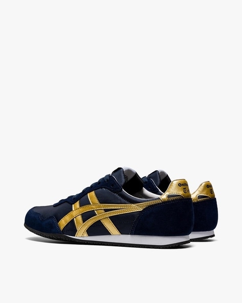 Onitsuka tiger store navy gold