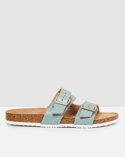 Sandals with 2 buckle straps new arrivals