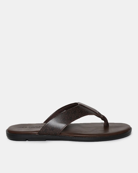 U S Polo Assn Thong-Strap Slip-On Sandals